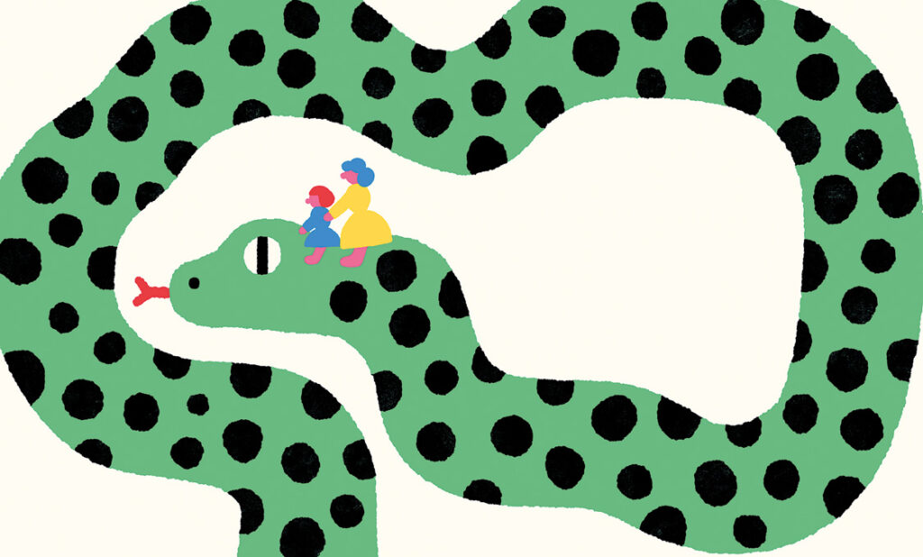 Liuna Virardi racconta il suo lavoro di illustrazione per il volume Il mondo va così, scritto da Alessandro Riccioni