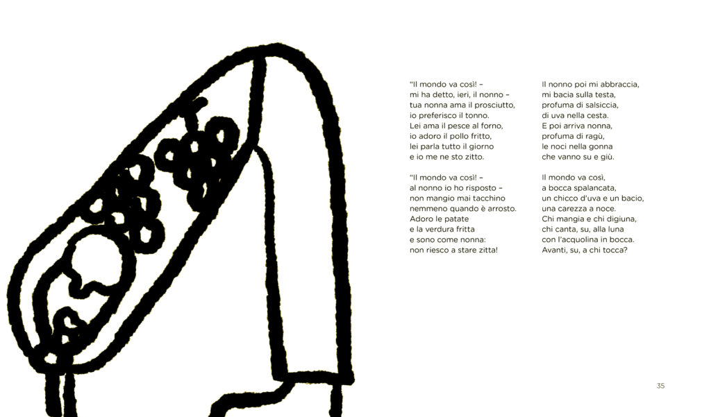 Liuna Virardi racconta il suo lavoro di illustrazione per il volume Il mondo va così, scritto da Alessandro Riccioni